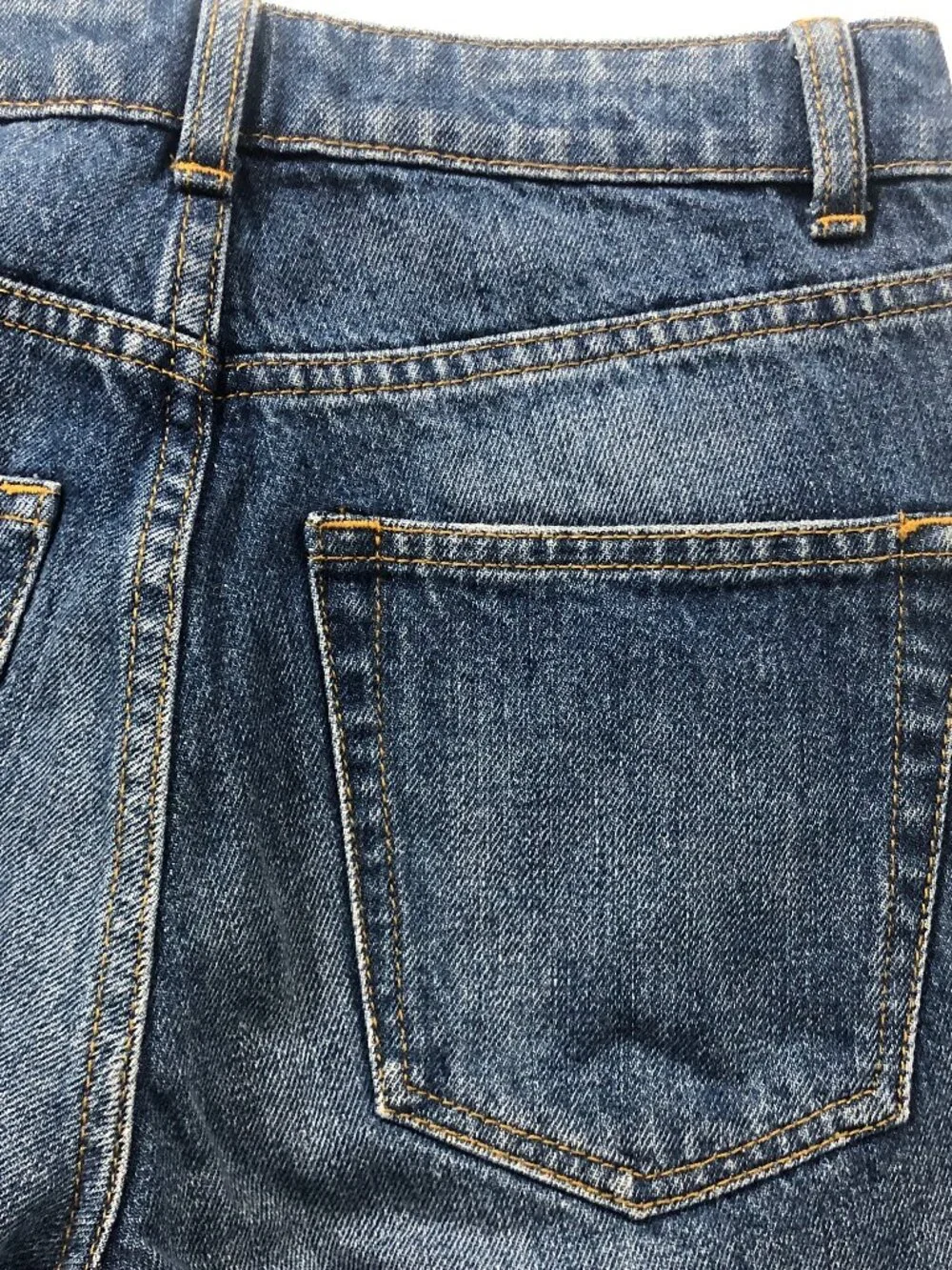 Topshop Mom Jeans Womens W26 L30 Classic Medium Wash 100% Cotton Denim High Rise